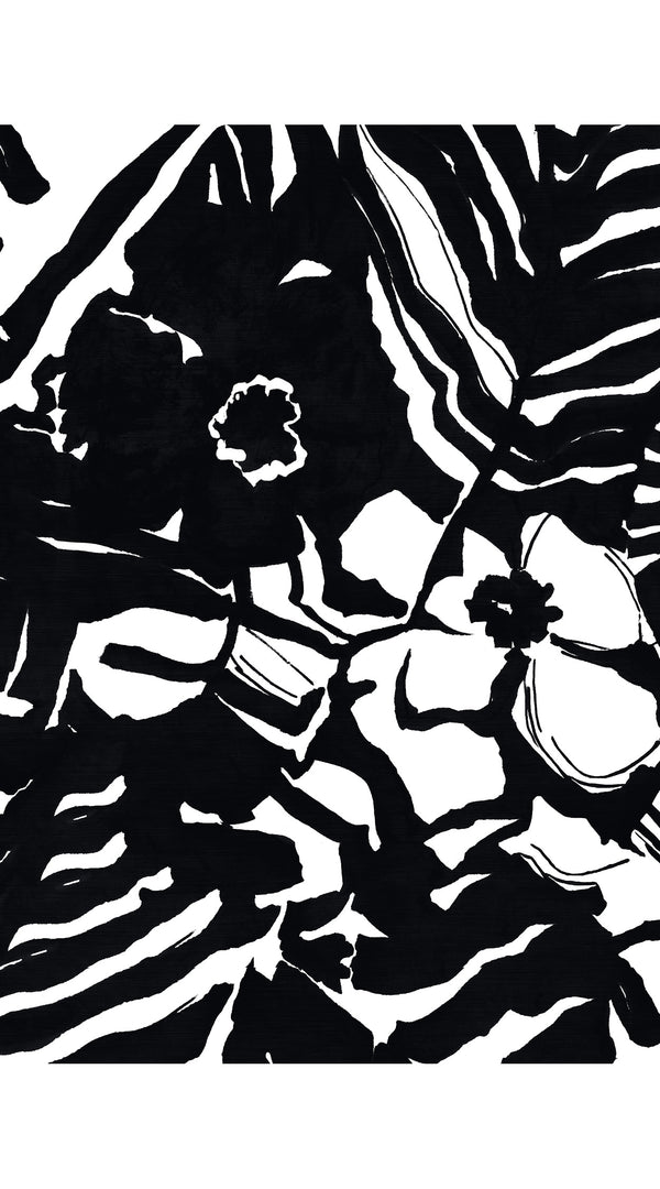 Pants Silk (Caligraphy Flower)