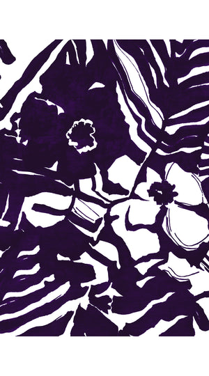 Pants Silk (Caligraphy Flower)