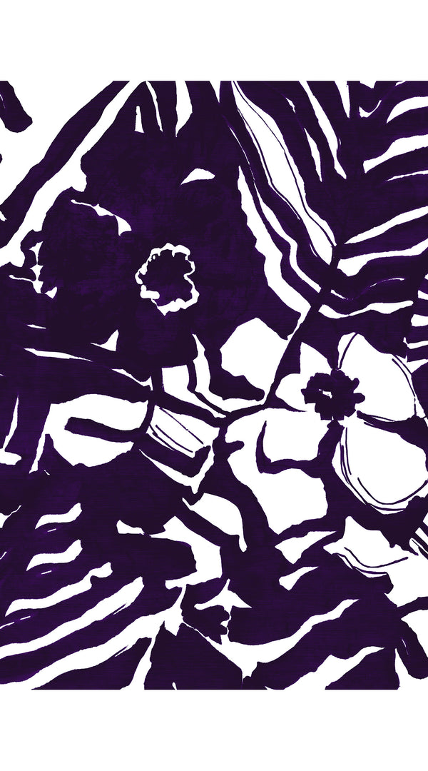 Pants Silk (Caligraphy Flower)