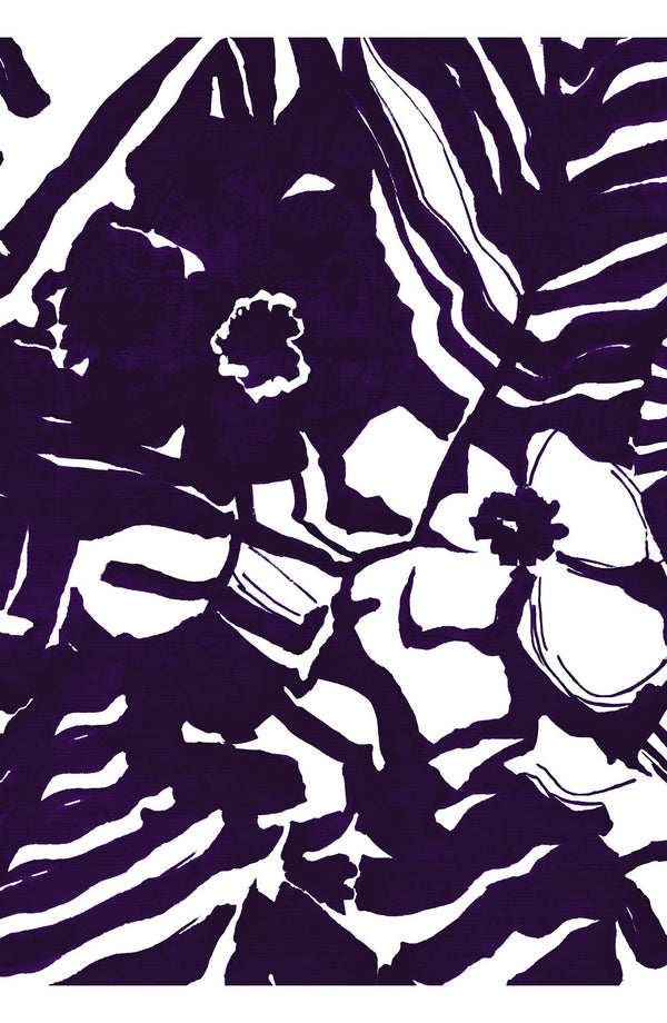 Pants Silk (Caligraphy Flower)