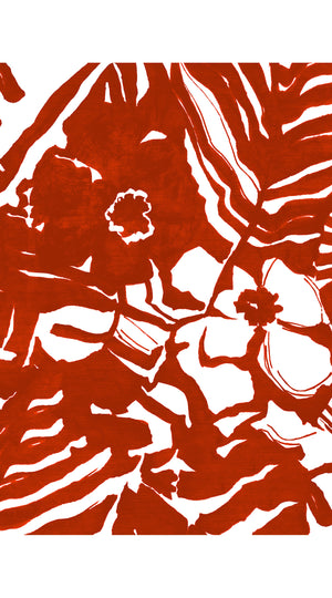 Pants Silk (Caligraphy Flower)
