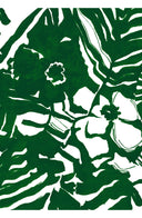 Pajama Shirt Silk Twill (Caligraphy Flower)