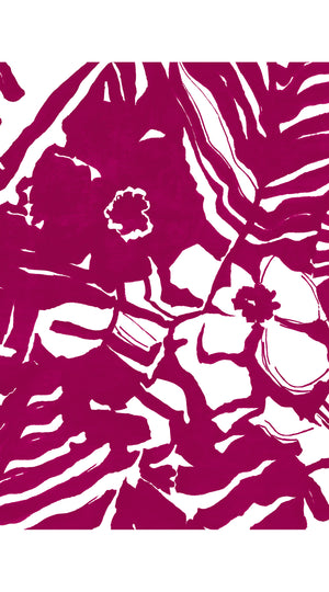 Pants Silk (Caligraphy Flower)