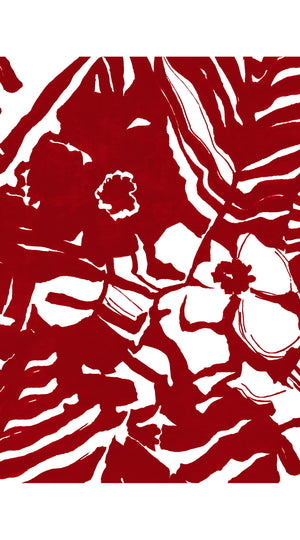 Pants Silk (Caligraphy Flower)