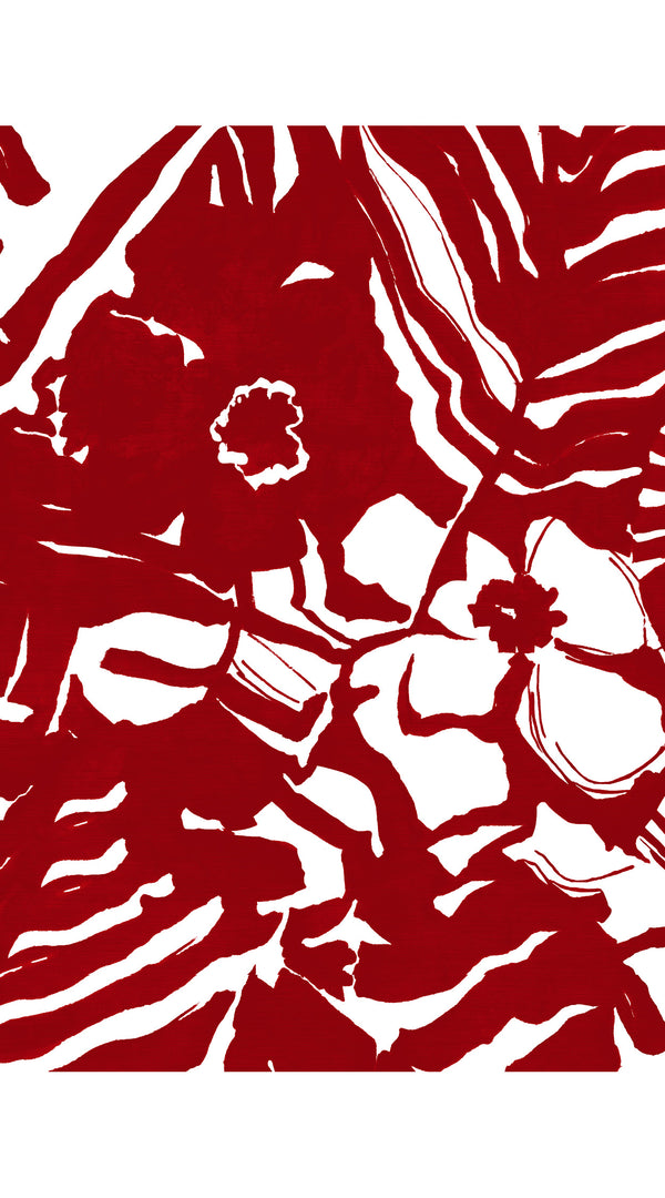 Pants Silk (Caligraphy Flower)