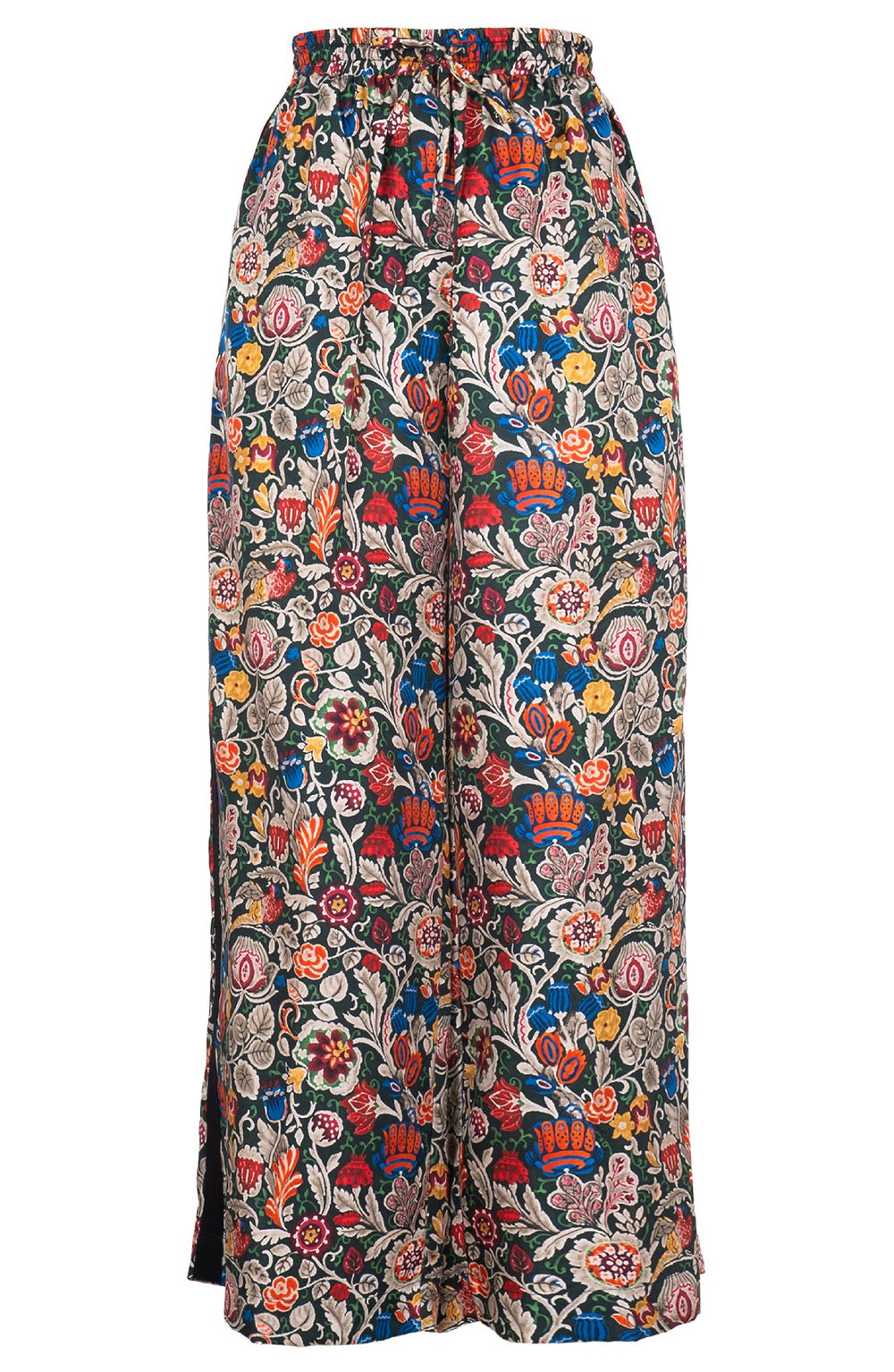 Leah Pants Silk Twill (Cambodian Batik)