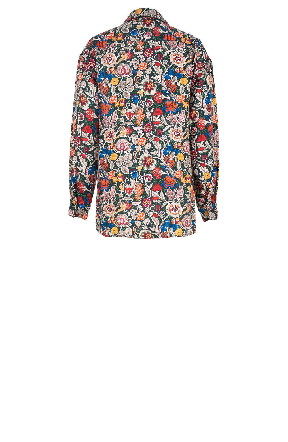 Nova Shirt Silk Twill (Cambodian Batik)