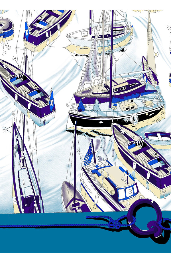 Aster Dress Shirt Collar 3/4 Sleeve Midi Length Cotton Musola (Canne)