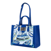 Audrey Tote_Medium_Canne New_Indigo