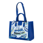 Audrey Tote_Medium_Canne New_Indigo