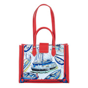 Audrey Tote_Medium_Canne New_Red