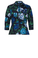 Samantha Shirt Poliamide Taffta (Charlotte Rose Dark)