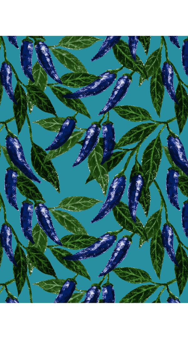 Audrey Dress #7 Shirt Collar 3/4 Sleeve Midi Length Poliamide Taffta (Chilli Pepper)