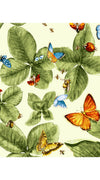 Birdy Dress #2 Crew Neck Sleeveless Cotton Musola (Clover Butterfly Small)