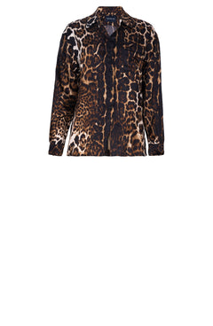 Nova Shirt Silk Twill (Colombo Leopard)