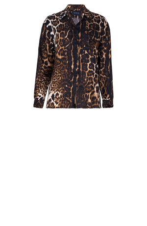 Nova Shirt Silk Twill (Colombo Leopard)