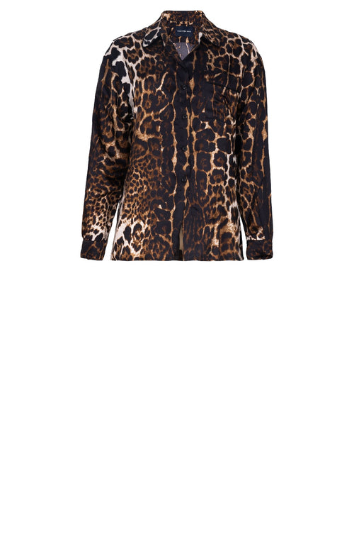 Nova Shirt Silk Twill (Colombo Leopard)