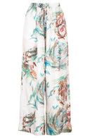 Nova Pants Silk Twill (Crayon Flower)