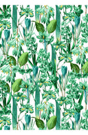 Aster Dress Boat Neck Sleeveless Midi Length Cotton Musola (Crocus Hyacinth White)