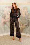 Pajama Shirt & Pajama Pants Silk Twill (Damasco)