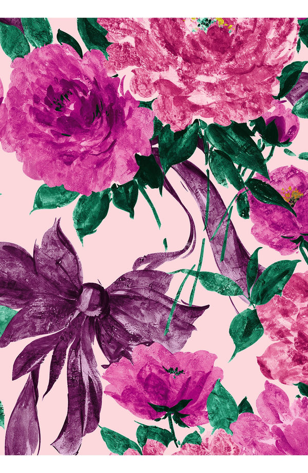 Terry Dress Shirt Collar 3/4 Sleeve Midi Plus Length Poliamide Taffta (Darby Rose Pastel)