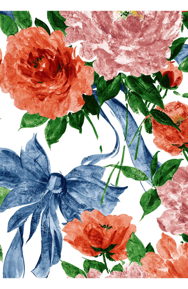 Aster Dress Shirt Collar 3/4 Sleeve Midi Length Cotton Musola (Darby Rose White)