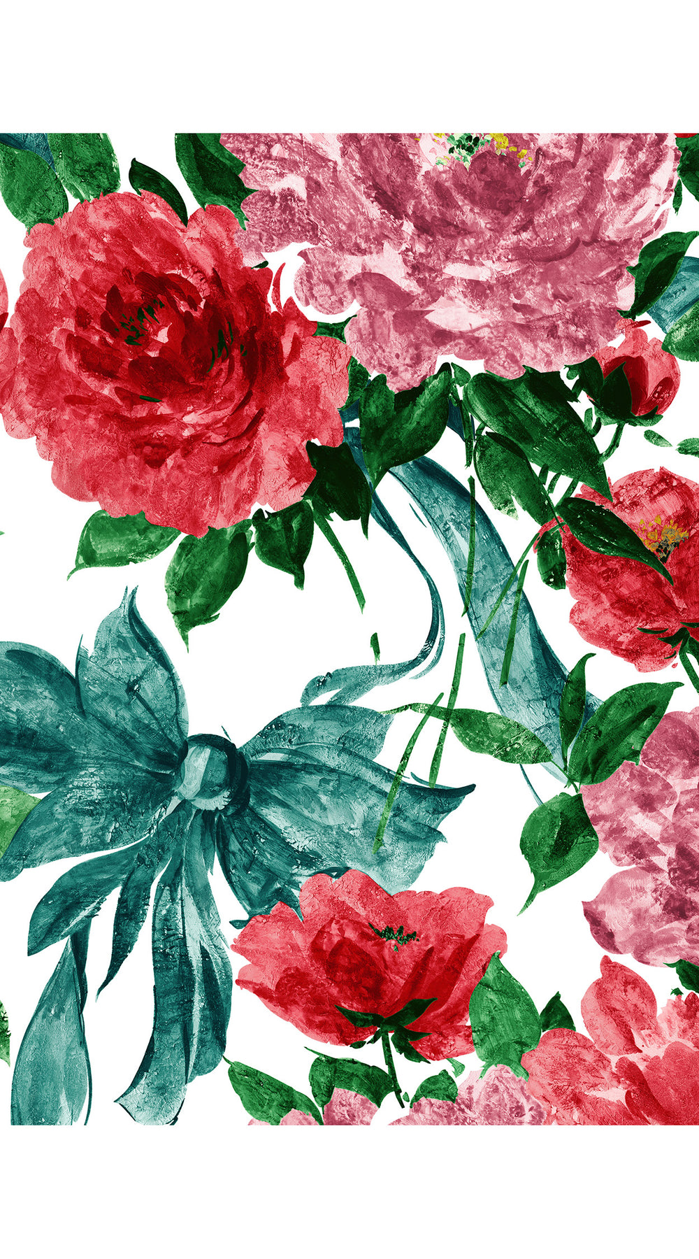 Aster Dress Shirt Collar 3/4 Sleeve Midi Plus Length Cotton Musola (Darby Rose White)