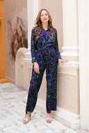 Pajama Shirt & Pajama Pants Silk Twill (Deco)