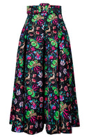 Diane Skirt Midi Plus Length Poliamide Taffta (Deer Stalker)