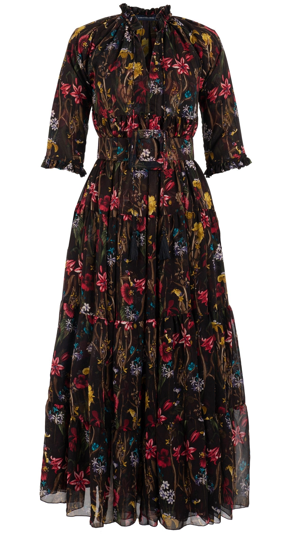 【関税込み】SAMANTHA SUNG EDEN' DRESS Samantha Sung Eden Maxi Dress Women's 2 | eBay