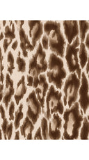 Audrey Dress #4 Shirt Collar 3/4 Sleeve Long +3 Length Cotton Musola (Dior Leopard)