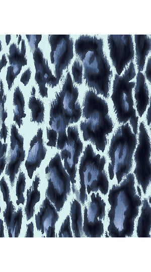 Audrey Dress #4 Shirt Collar 3/4 Sleeve Long +3 Length Cotton Musola (Dior Leopard)