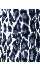 Audrey Dress #4 Shirt Collar 3/4 Sleeve Long +3 Length Cotton Musola (Dior Leopard)