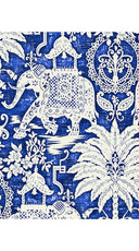 Patricia Dress Shirt Collar 3/4 Sleeve Long +3 Length Cotton Musola (Elephant Bandana)