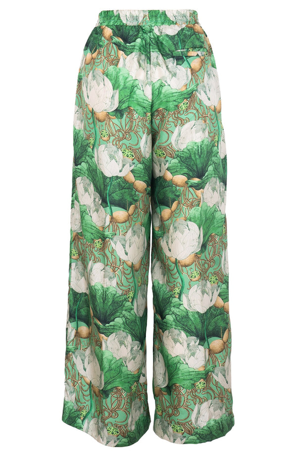 Nova Pants Silk Twill (Ethereal Botanic)