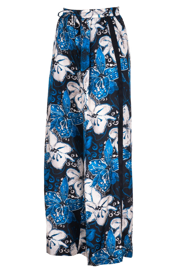 Leah Pants Silk Twill (Etre Magnolia)