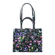 Audrey Tote_Medium_Fairy Tail Flower_Black