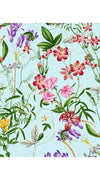 Aster Dress Shirt Collar 3/4 Sleeve Midi Length Cotton Musola (Fairy Tail Flower)
