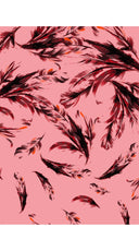 Claire Dress Shirt Collar Cap Sleeve Regular Length Cotton Stretch (Feather Cascade Multi)