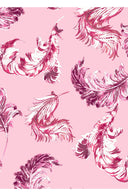 Aster Dress Shirt Collar 3/4 Sleeve Midi Length Cotton Musola (Feather Lightness Pastel)