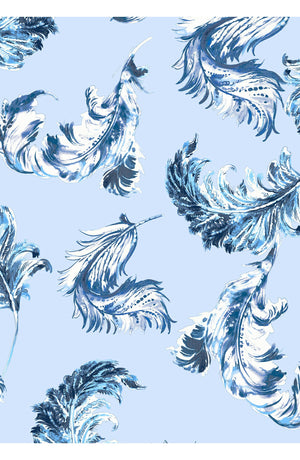 Abelia Dress Crew Neck Sleeveless Midi Length Cotton Stretch (Feather Lightness Pastel)