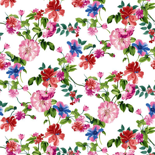 [Design Your Style] Cotton Stretch (Fiori Florance)