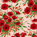 [Create Your Own] Cotton Musola (Fiori Poppy Big Pastel)