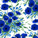 [Create Your Own] Cotton Stretch (Fiori Poppy Big White)