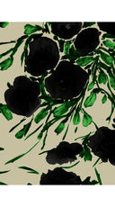 Leah Shirt & Leah Pants Silk Twill (Fiori Poppy Dark)