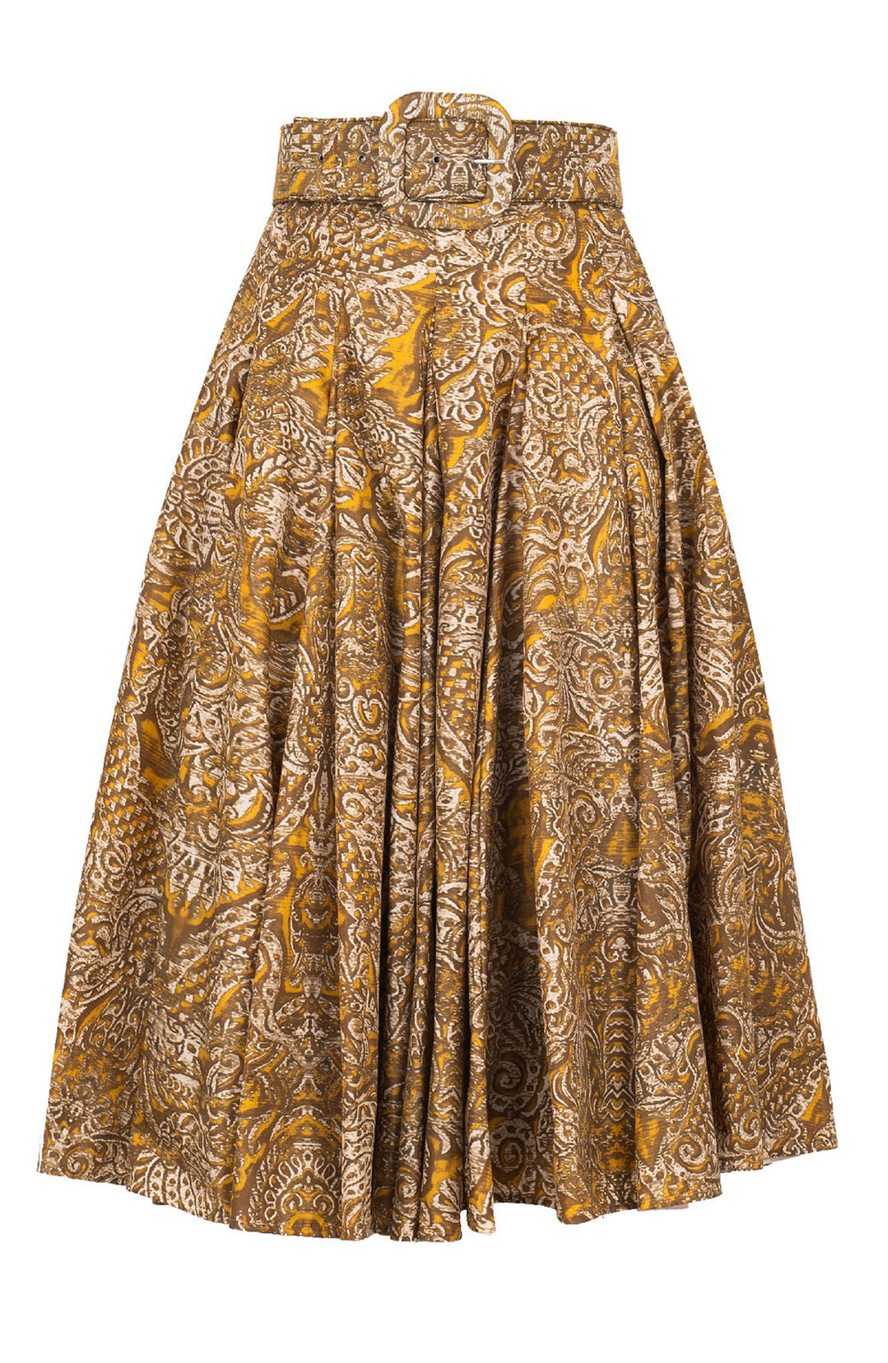 Samantha Skirt Midi Length Poliamide Taffta (Fortuny Velvet)