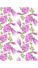 Pants Silk (Fox Glove Flower Small White)