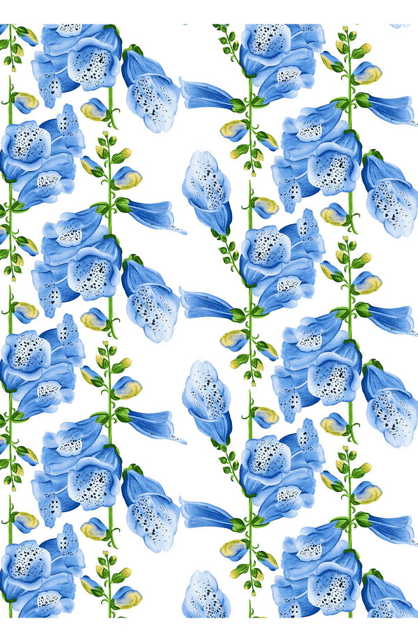 Pants Silk (Fox Glove Flower White)