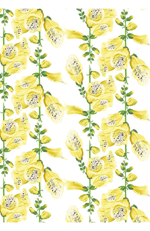 Pants Silk (Fox Glove Flower White)