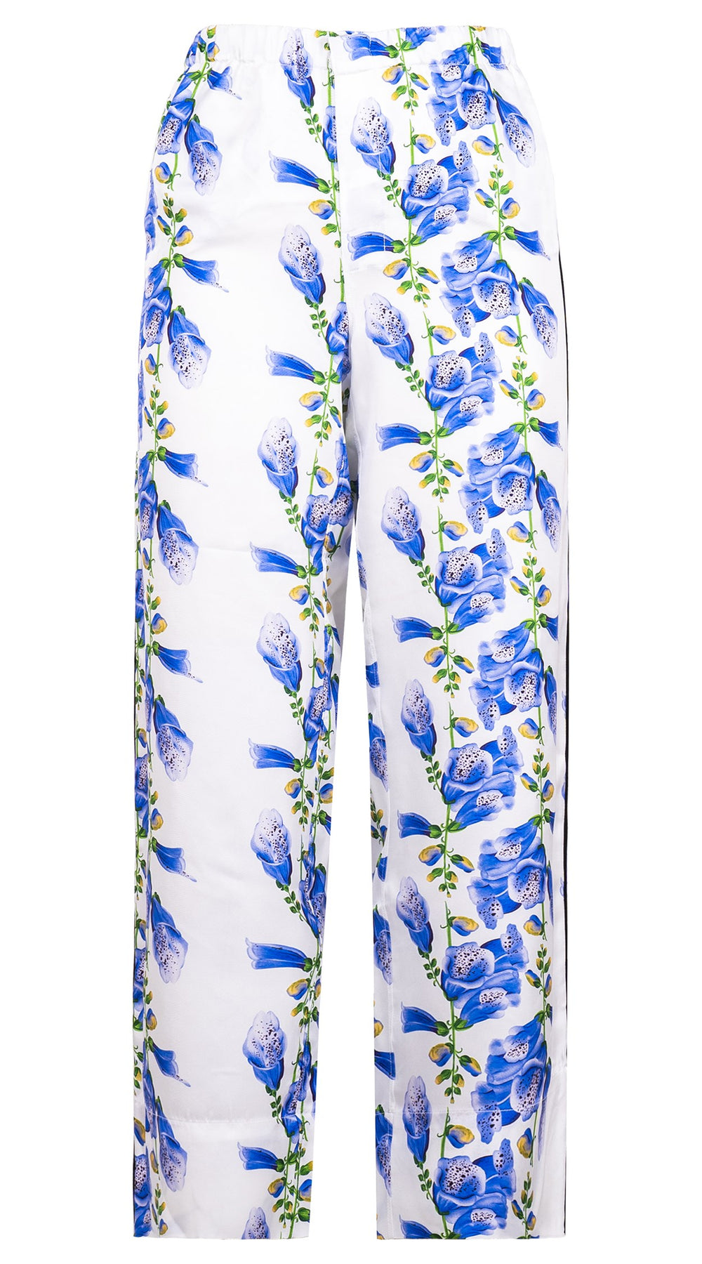 Pants Silk (Fox Glove Flower Small White)